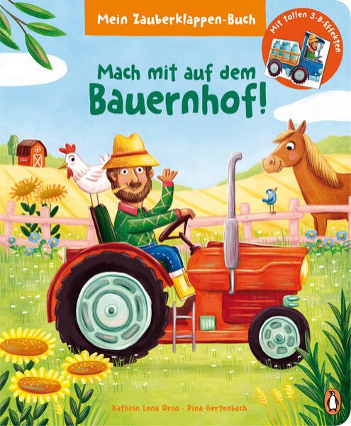 Bild zu Mein Zauberklappen-Buch - Mach mit auf dem Bauernhof!