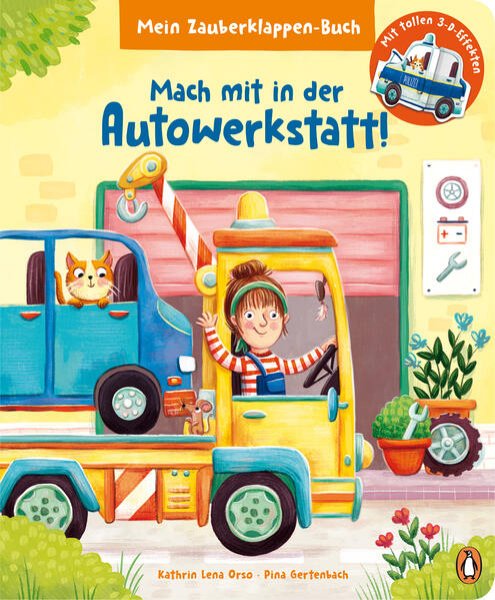 Bild zu Mein Zauberklappen-Buch - Mach mit in der Autowerkstatt!