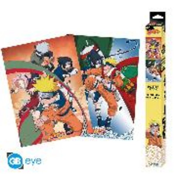 Bild von NARUTO Set 2 Chibi Posters Team 7