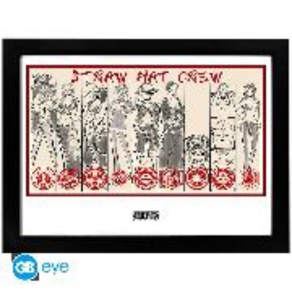 Bild von One Piece - Framed print "Straw Hat Crew"