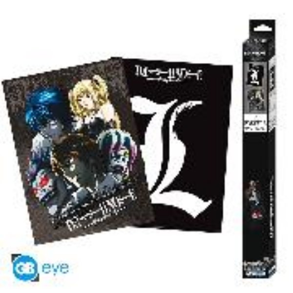 Bild von DEATH NOTE Set 2 Chibi Posters L & Group