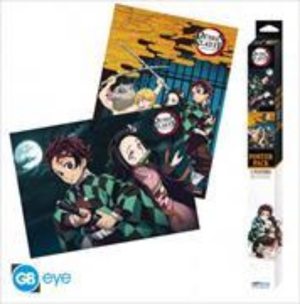 Bild von DEMON SLAYER Set 2 Chibi Posters Group & Duo