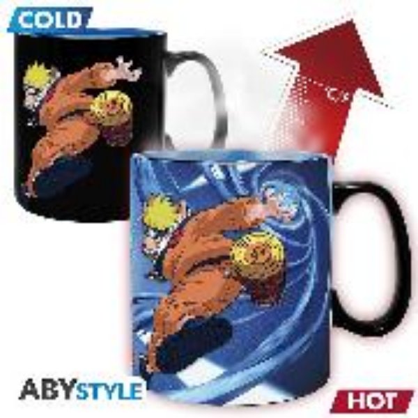 Bild von NARUTO Tasse. Heat Change Naruto & Sasuke with box