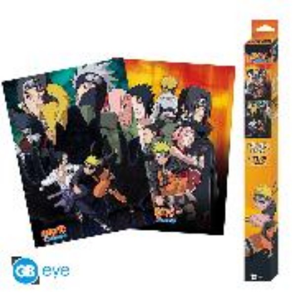 Bild von NARUTO SHIPPUDEN Set 2 Chibi Posters Ninjas