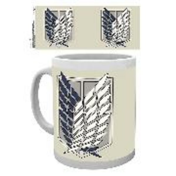 Bild von ATTACK ON TITAN - Tasse - Badge