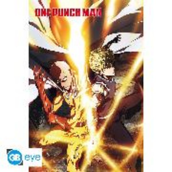 Bild von ONE PUNCH MAN Poster. "Saitama & Genos"