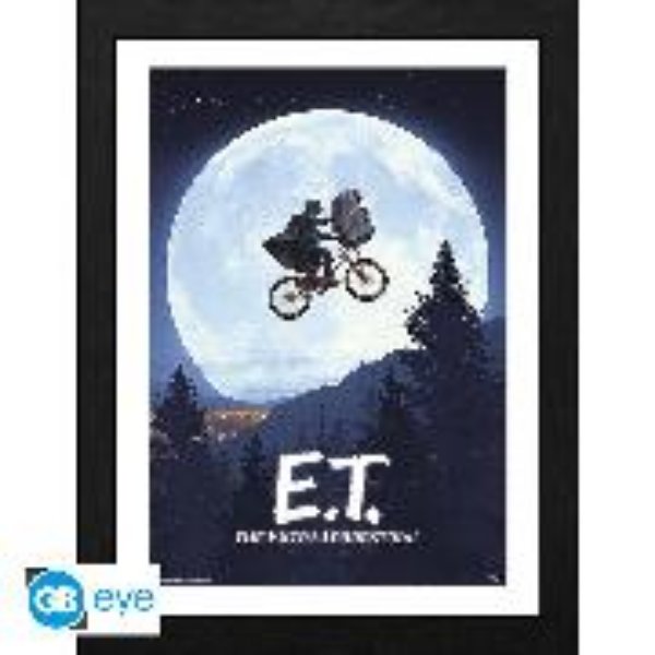 Bild von E.T. - Framed print "Moon"