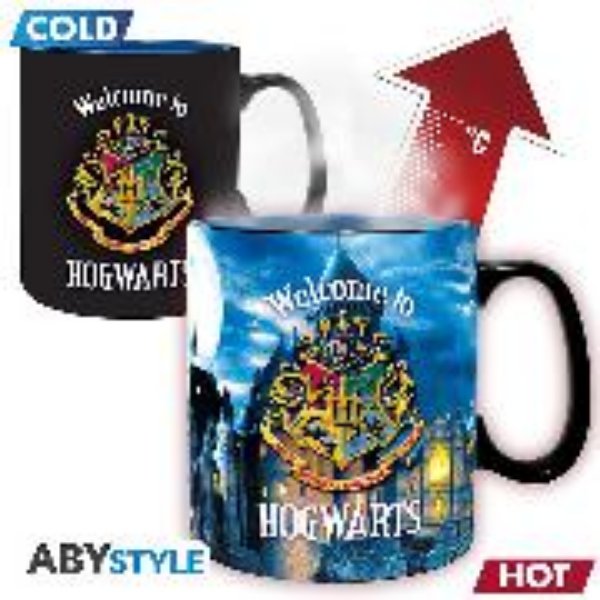 Bild von HARRY POTTER Tasse. Heat Change Letter with box