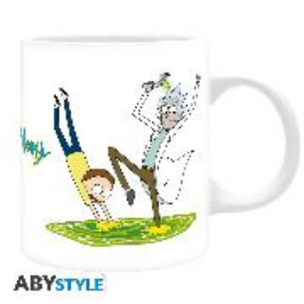 Bild von RICK AND MORTY - Tasse - "Portal 2"- subli