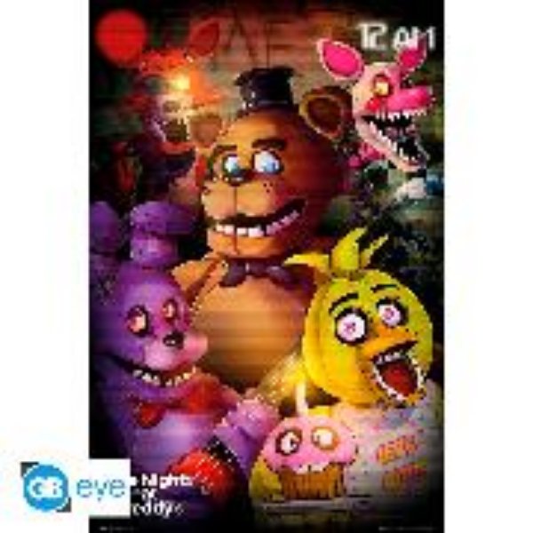 Bild von FIVE NIGHTS AT FREDDY'S Poster. "Group"