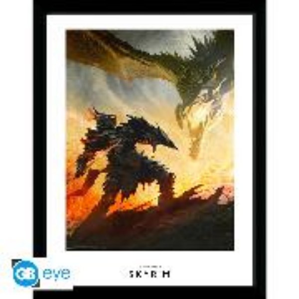 Bild von SKYRIM - Framed print "Daedric Armor"