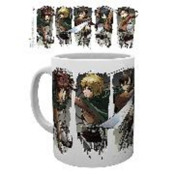 Bild von ATTACK ON TITAN - Tasse - Character Montage