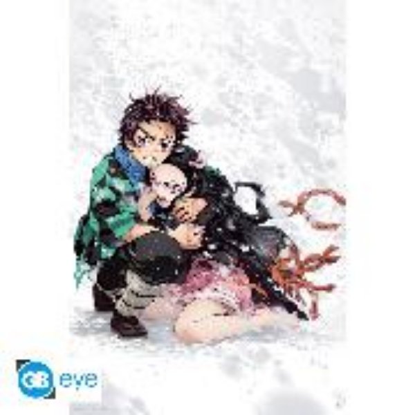 Bild von DEMON SLAYER Poster. « Tanjiro & Nezuko Snow »