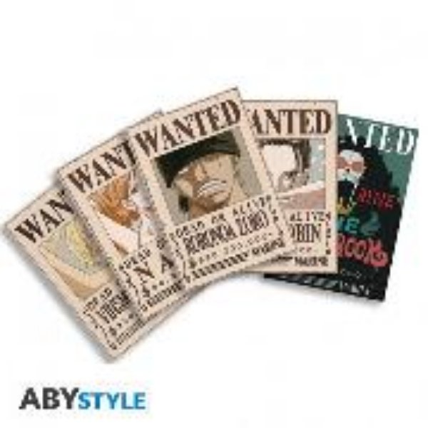 Bild von ONE PIECE - Postkarte - Wanted Set 2