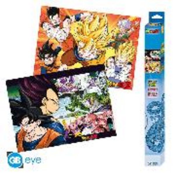 Bild von DRAGON BALL Set 2 Chibi Posters Saiyans