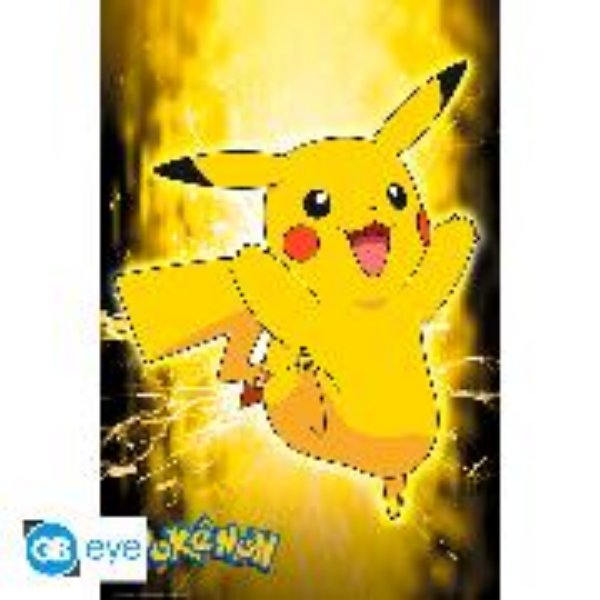 Bild von POKEMON Poster. "Pikachu Neon"