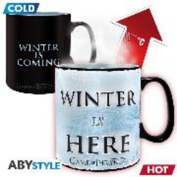 Bild von GAME OF THRONES Tasse. Heat Change Winter is here box