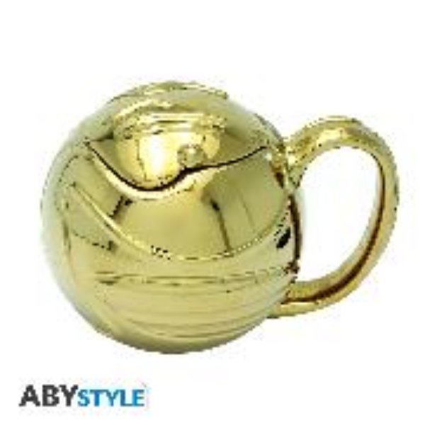 Bild von HARRY POTTER Tasse. 3D Golden Snitch