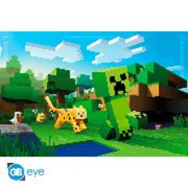 Bild von MINECRAFT Poster. "Ocelot Chase"