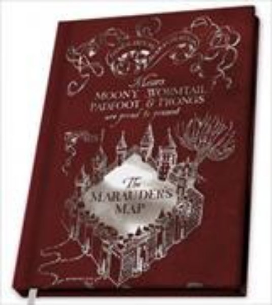 Bild von HARRY POTTER - A5 Notebook Marauder's map