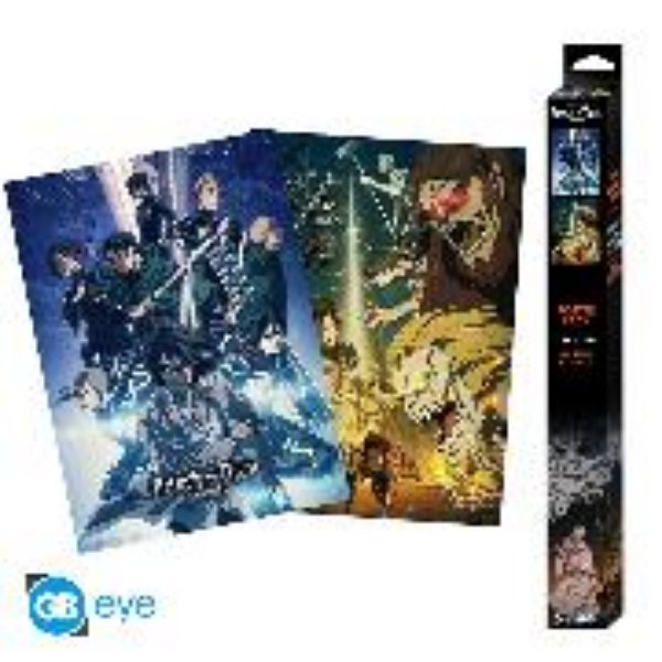 Bild von ATTACK ON TITAN Set 2 Chibi Posters Set 2