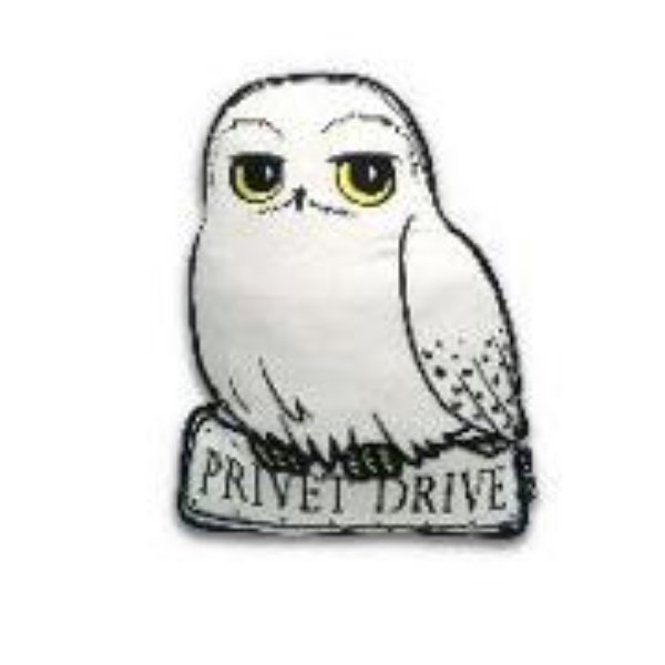 Bild von HARRY POTTER Kissen. Hedwig