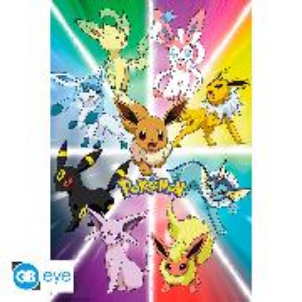 Bild von POKEMON Poster. "Eevee Evolution"