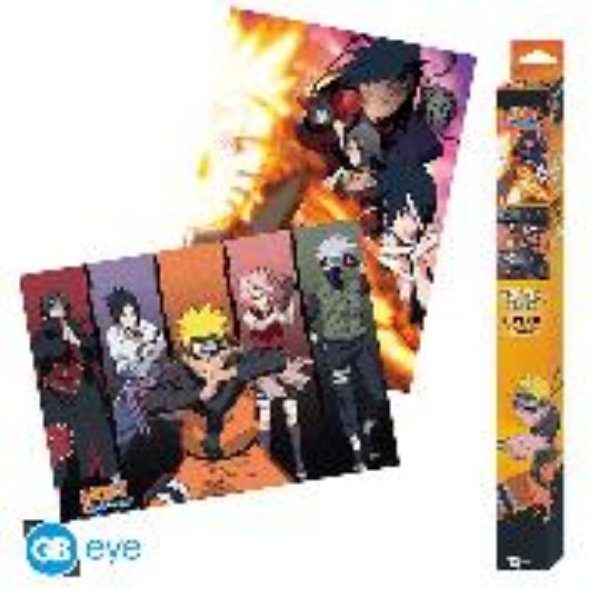 Bild von NARUTO SHIPPUDEN Set 2 Chibi Posters Groups