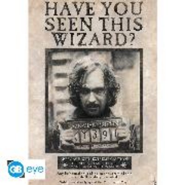 Bild von HARRY POTTER Poster. « Wanted Sirius Black »