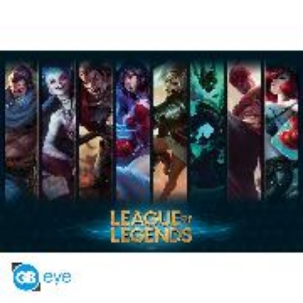 Bild von LEAGUE OF LEGENDS Poster. "Champions"