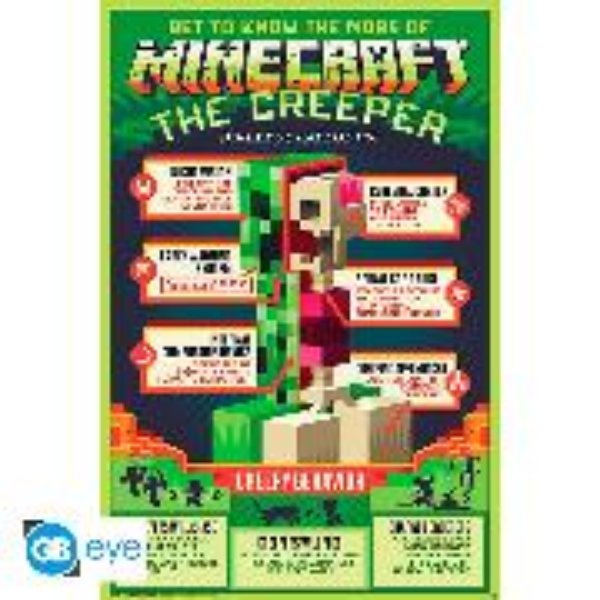 Bild von Minecraft - Poster "Creepy Behaviour"