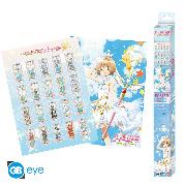 Bild von CARDCAPTOR SAKURA Set 2 Chibi Posters Artworks