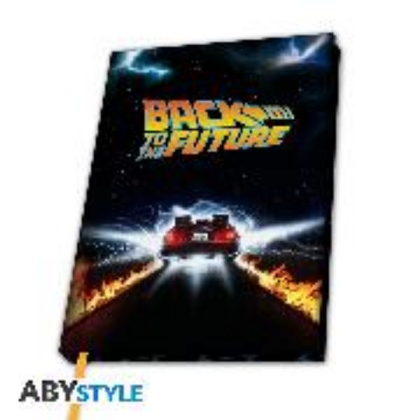 Bild von BACK TO THE FUTURE - A5 Notebook "DeLorean"