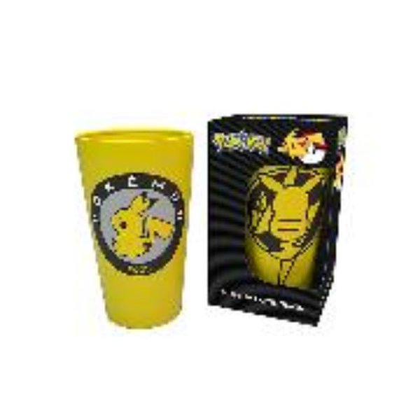 Bild von POKEMON - Large Glass - 400ml - Pikachu - box