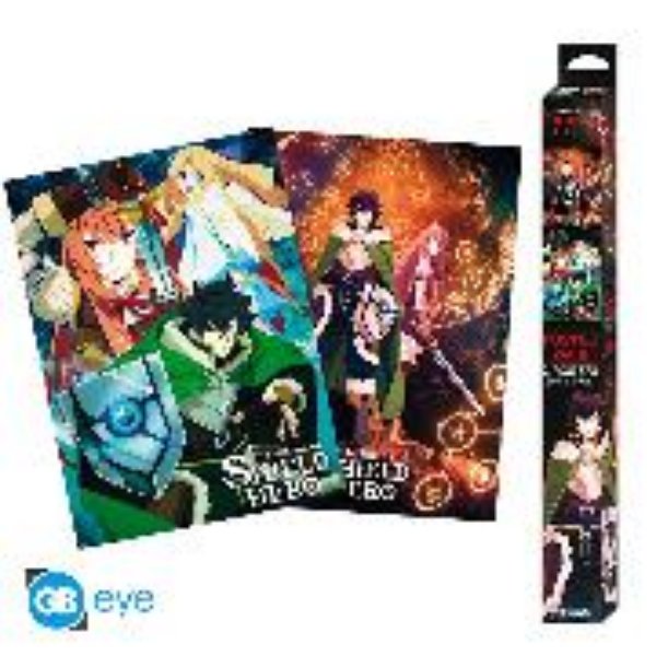 Bild von THE SHIELD HERO Set 2 Chibi Posters Group & Duo