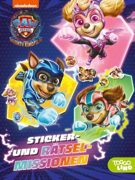 Bild zu PAW Patrol - Mighty Movie: Stickerbuch