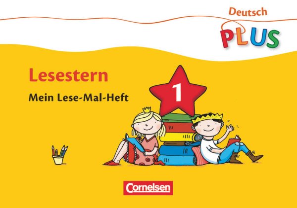 Bild zu Deutsch plus - Grundschule, Lese-Mal-Hefte, Lesestern, Arbeitsheft 1