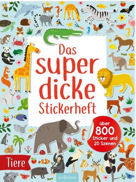 Bild zu Das superdicke Stickerheft - Tiere