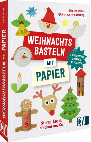 Bild zu Weihnachtsbasteln mit Papier