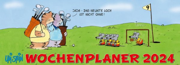 Bild zu Uli Stein Wochenplaner 2024: Tischkalender