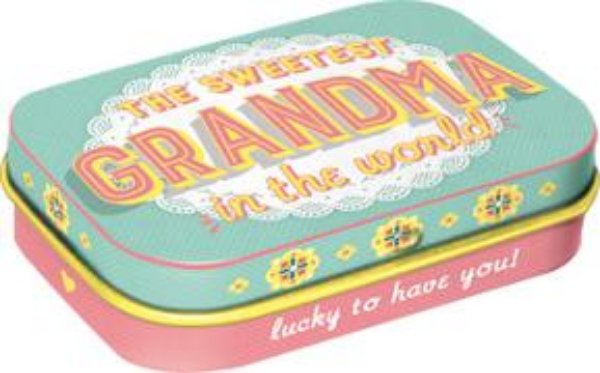 Bild von Pillendose. Word Up / The Sweetest Grandma