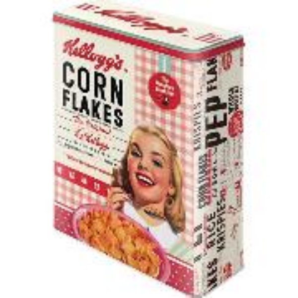 Bild von Vorratsdose XL. Kellogg's / Girl Corn Flakes Collage