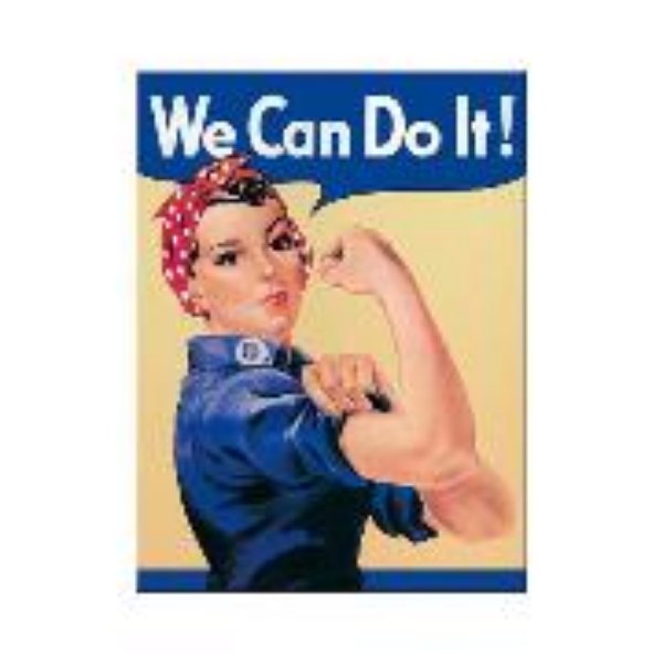 Bild von Magnet. USA / We can do it