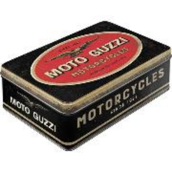 Bild von Vorratsdose Flach. Moto Guzzi / Logo Motorcycles