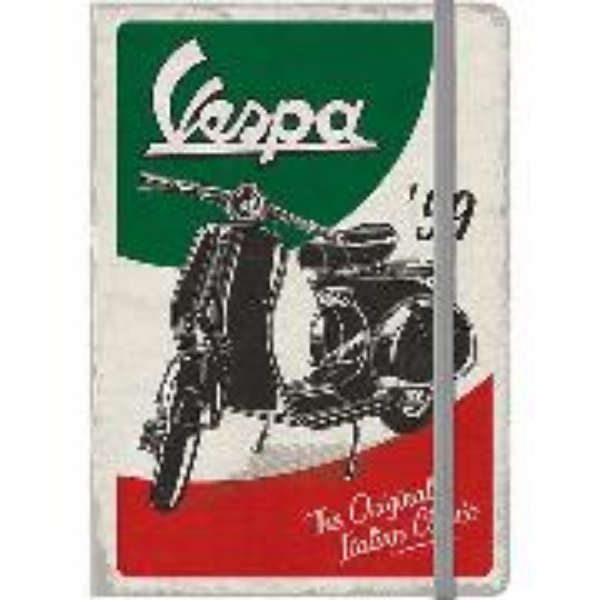 Bild von Notizbuch. Vespa / The Italian Classic / A5