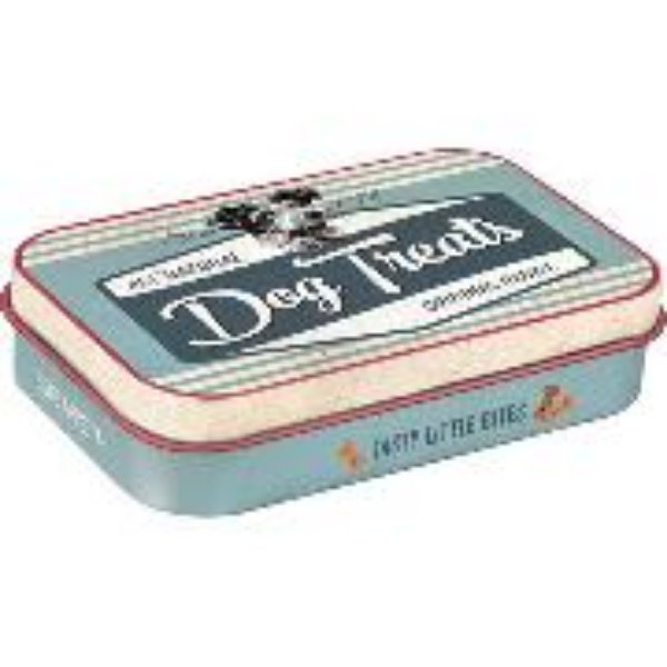 Bild von Leckerli-Dose. PfotenSchild / Dog Treats Blue