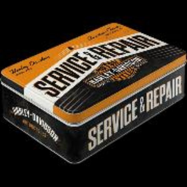 Bild von Vorratsdose Flach. Harley-Davidson / Service & Repair