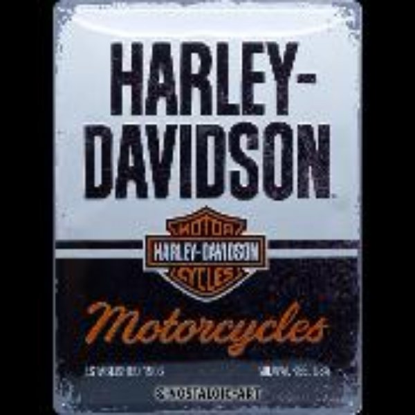 Bild von Blechschild. Harley-Davidson / Motorcycles