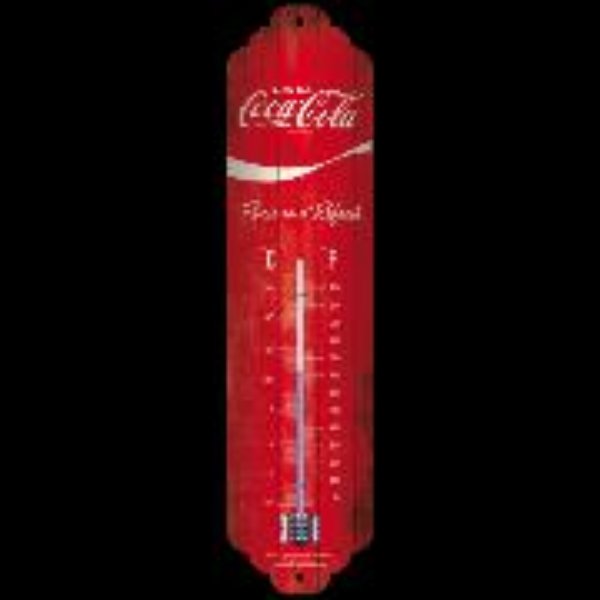 Bild von Thermometer. Coca-Cola / Logo Red Wave