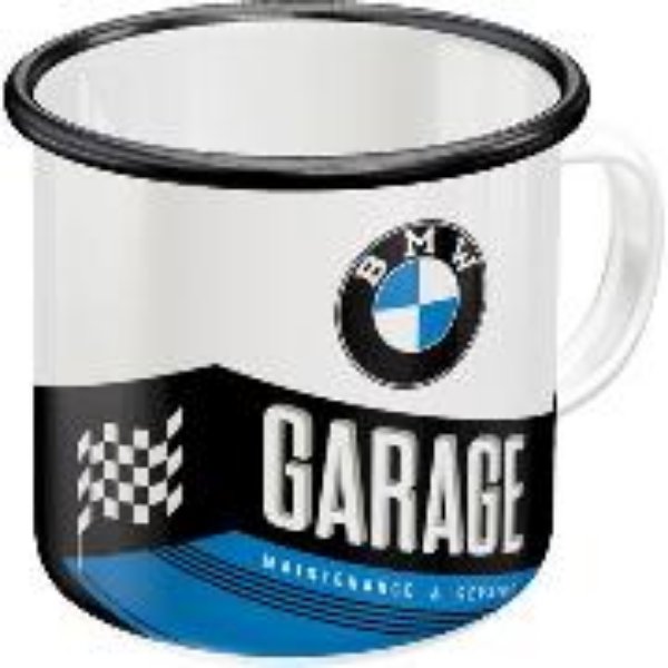 Bild von Emaille-Becher. BMW / Garage